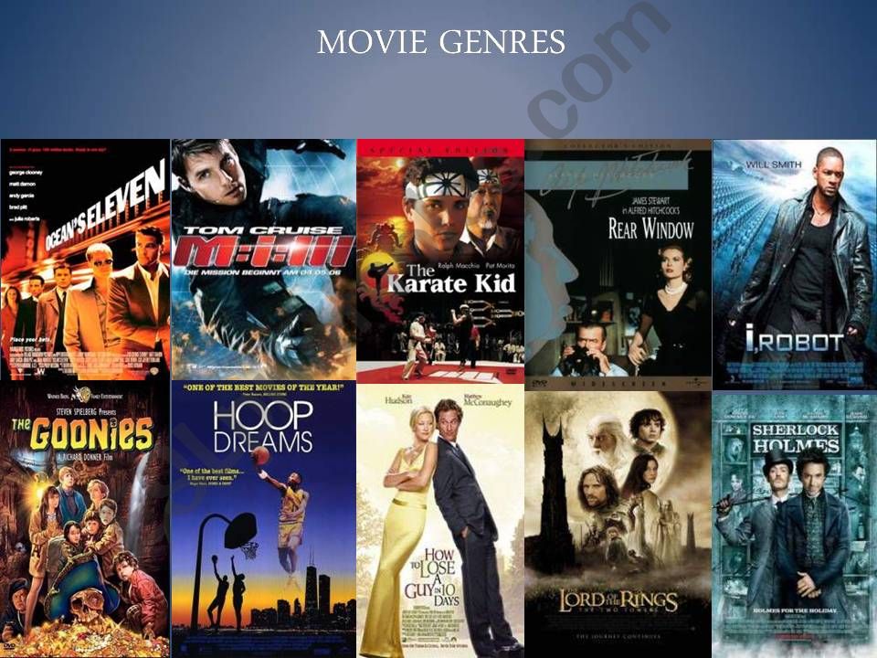 Movie Genres powerpoint