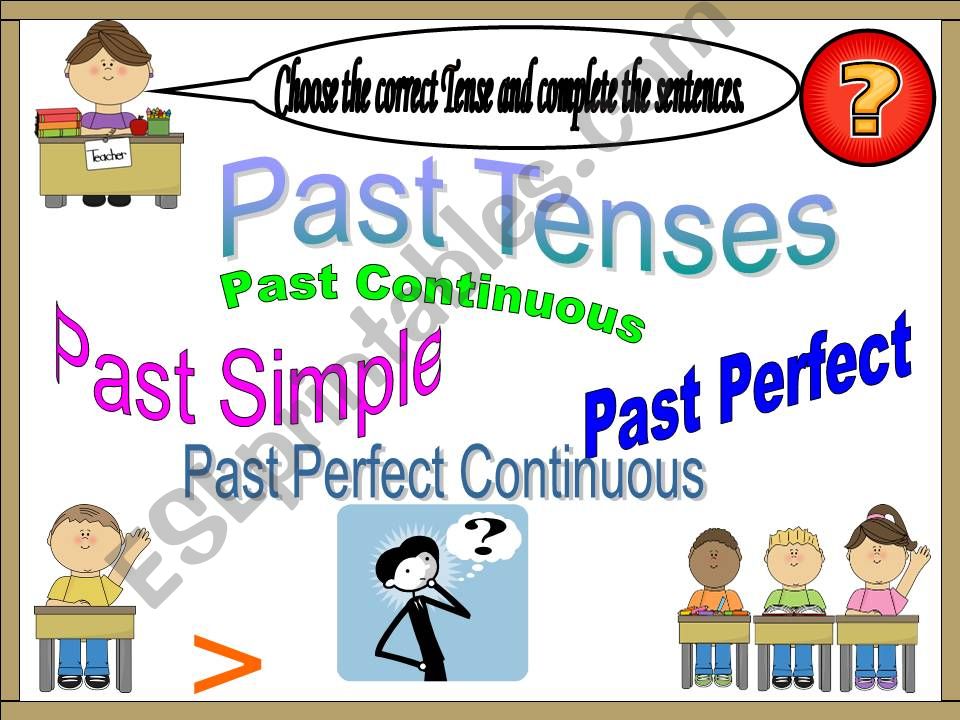 Past Tenses powerpoint