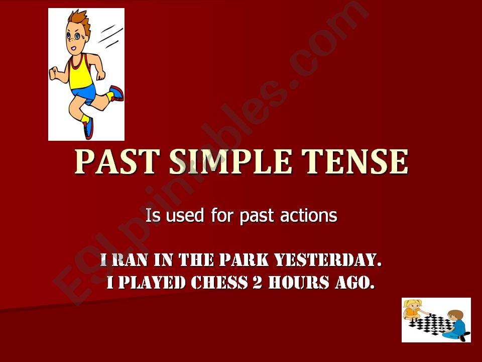 past simple ppp powerpoint