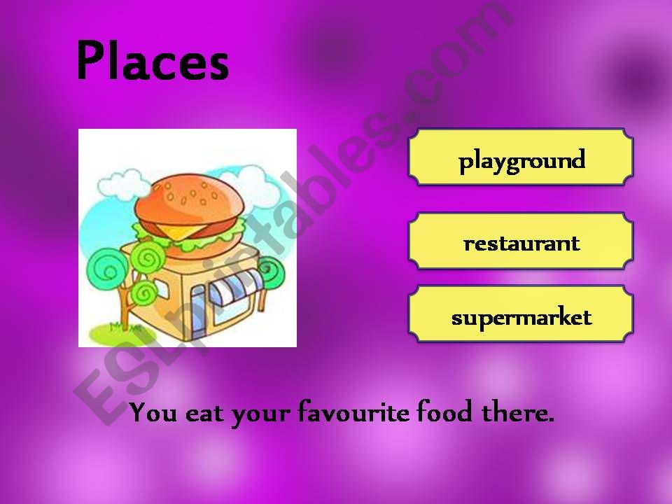 GUESS THE PLACE powerpoint