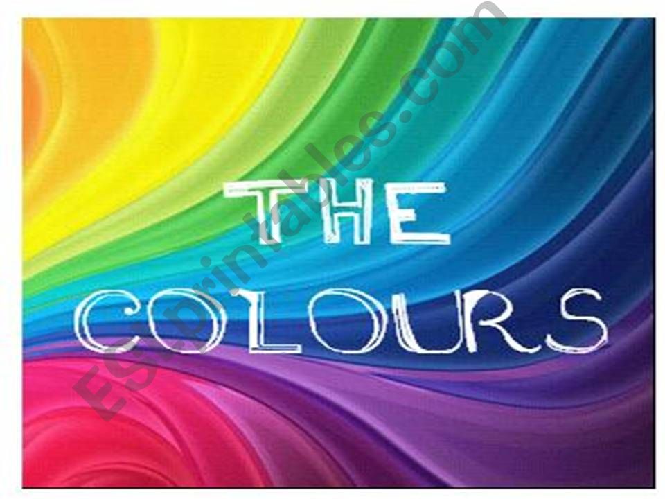 Colours powerpoint