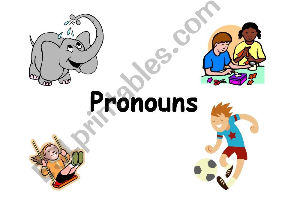 Basic Pronouns powerpoint