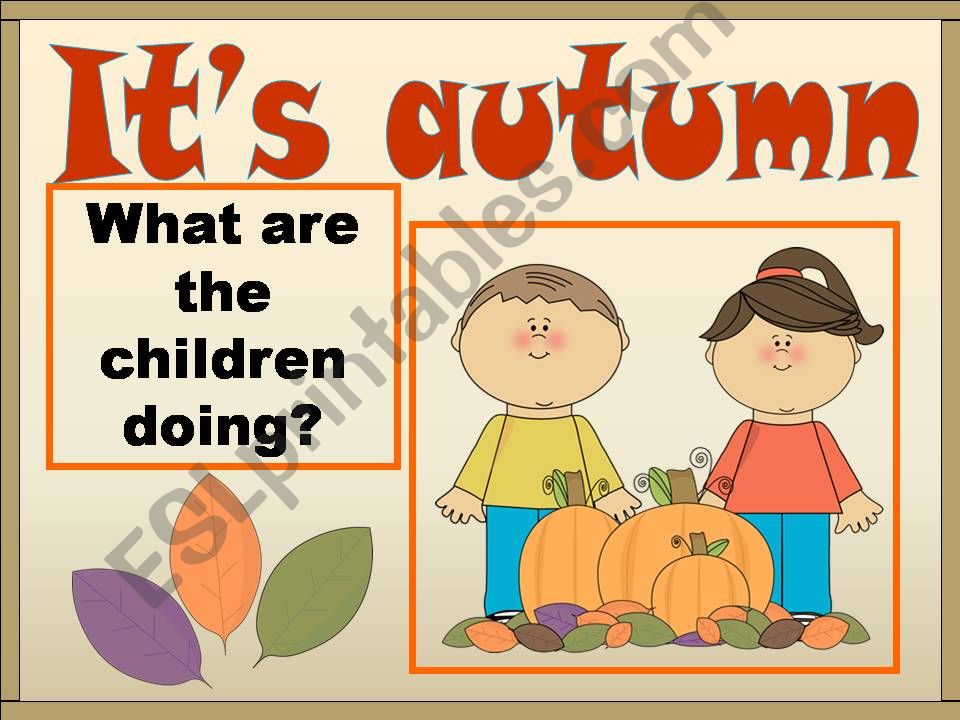 Autumn powerpoint