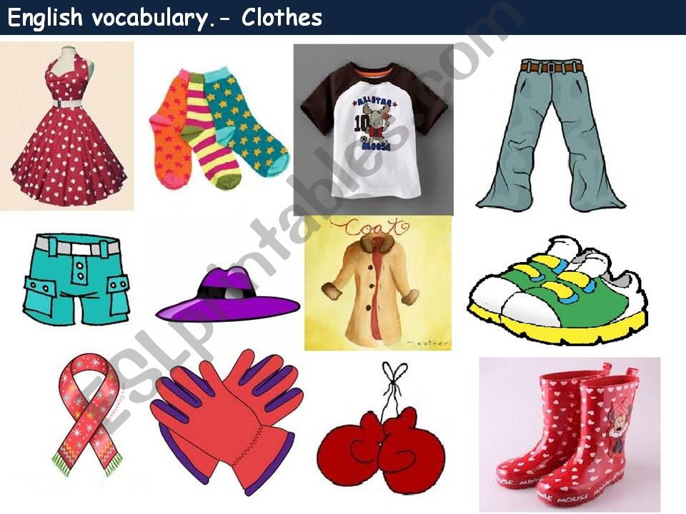 Clothes PPT powerpoint