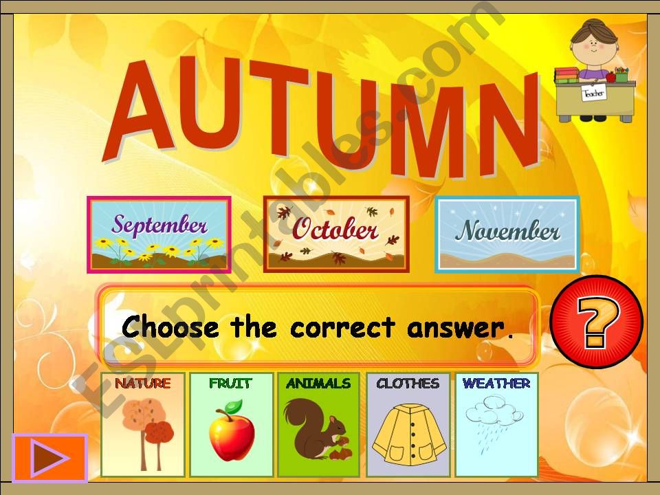 Autumn powerpoint