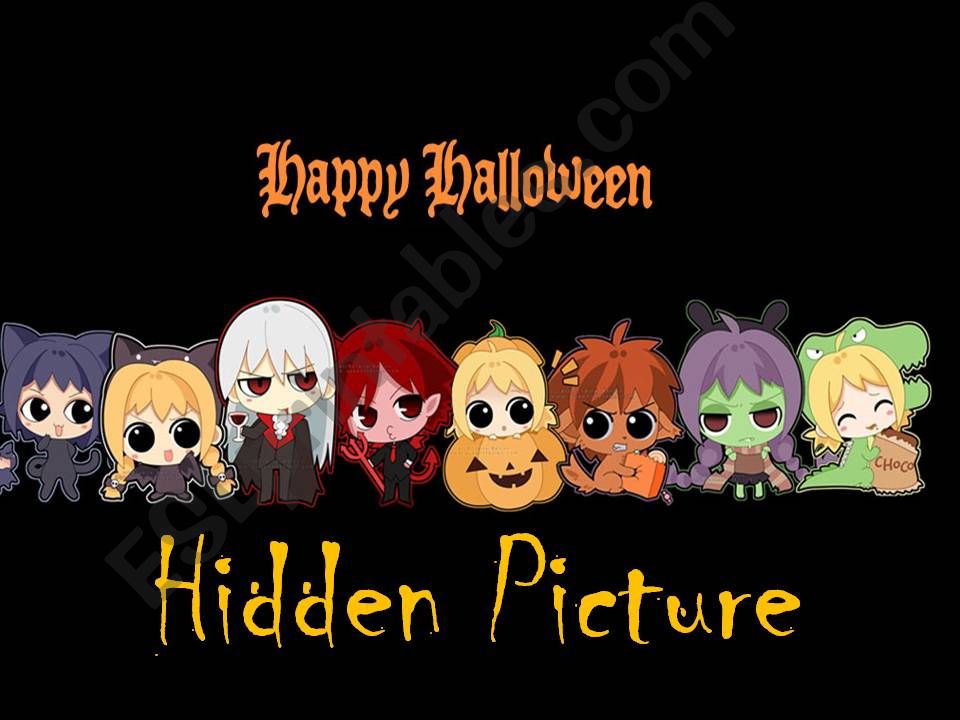 Halloween Hidden Picture 