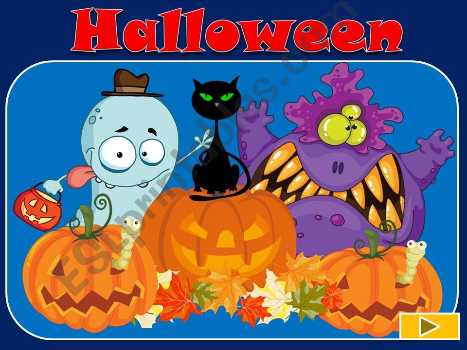 Halloween (1/2) powerpoint