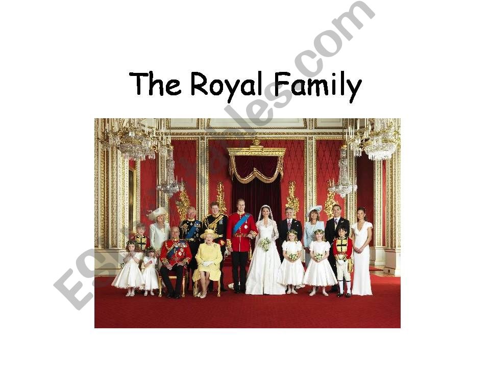 The Royal Family powerpoint
