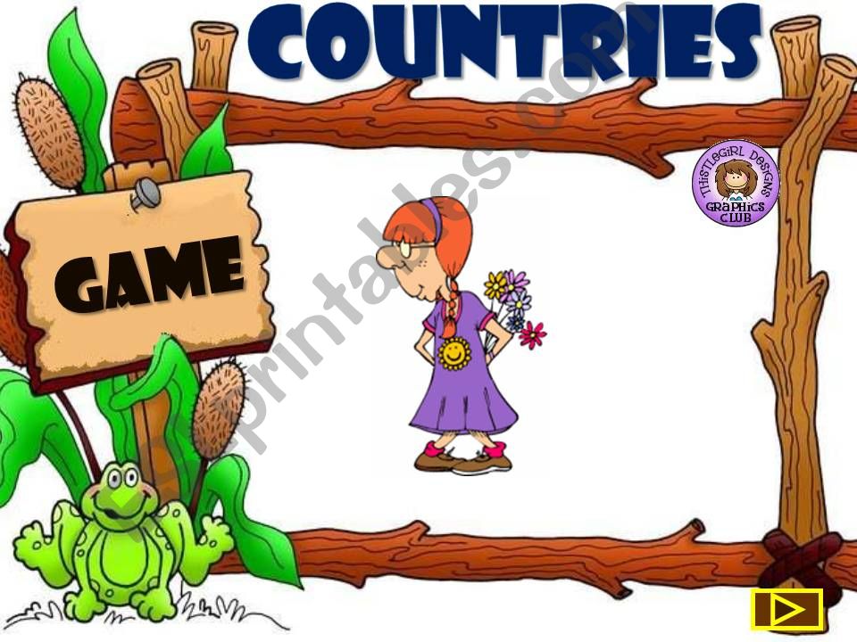COUNTRIES - GAME powerpoint