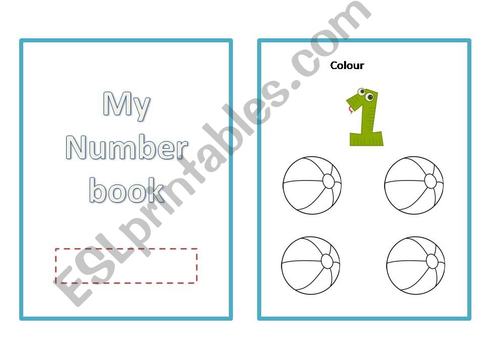 numbers, colours and shapes powerpoint