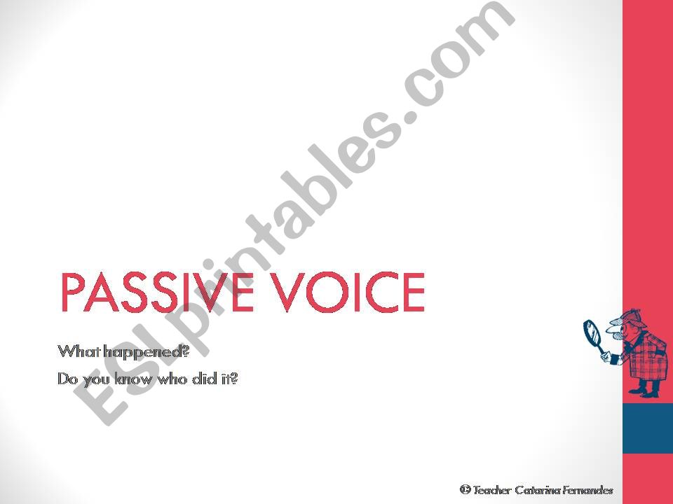 Passive Voice powerpoint