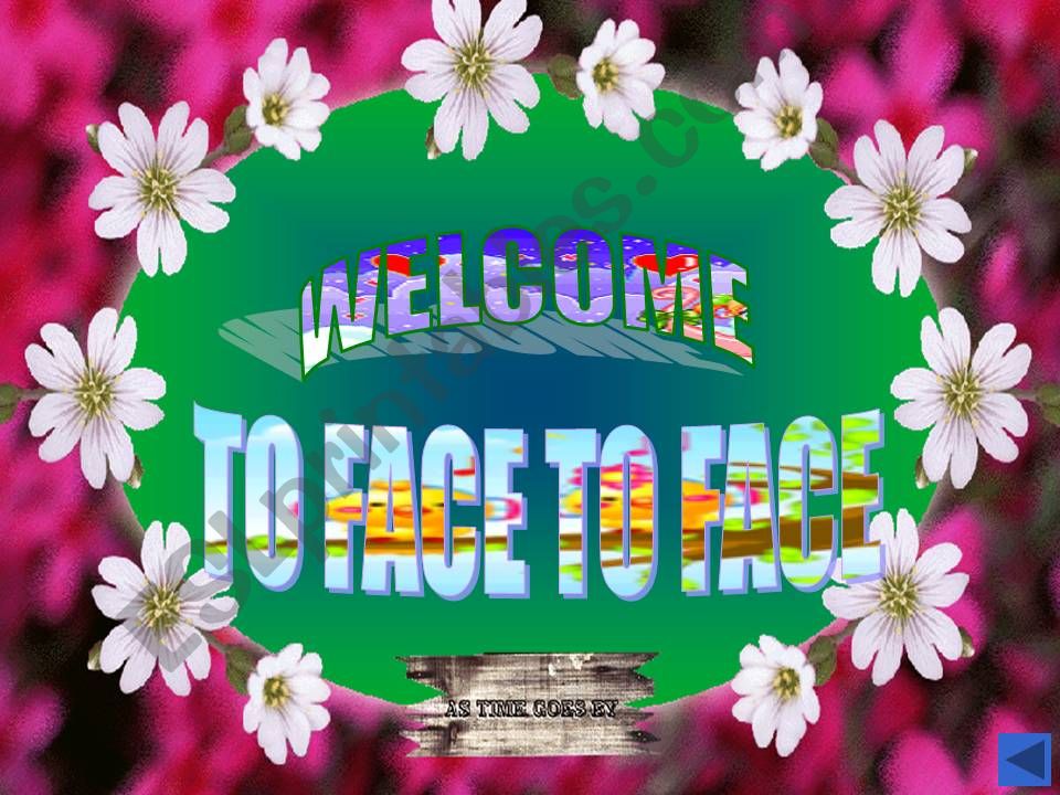 face to face game  powerpoint