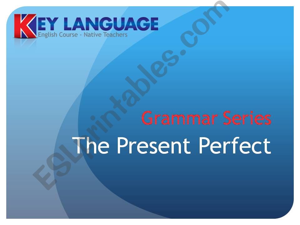 Present Perfect  powerpoint