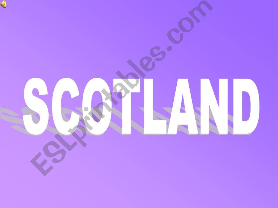 Scotland basic information powerpoint