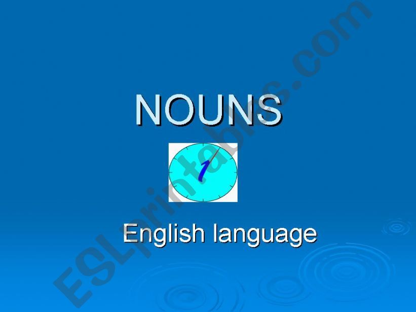nouns powerpoint