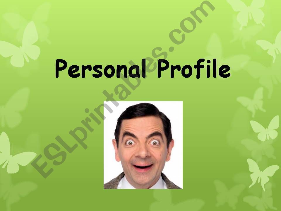 Writing Personal Profile and Vocabulary Practice on Skills and Qualities that are necessary for various jobs