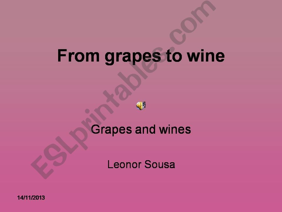 Wines powerpoint