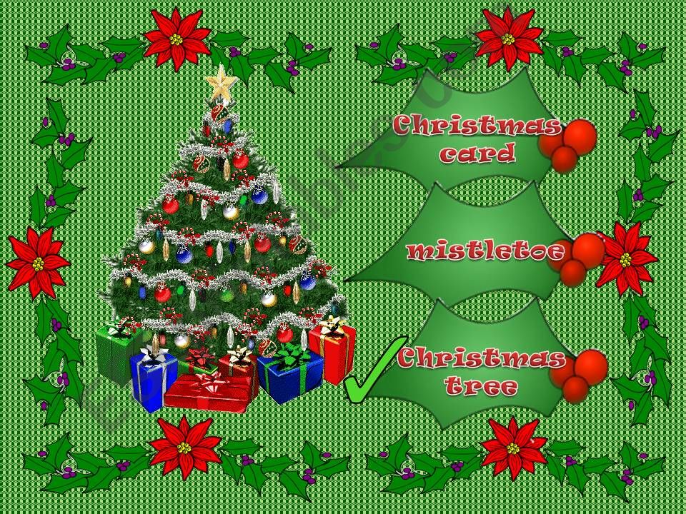 Christmas Vocabulary 2 powerpoint