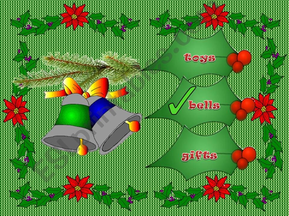 Christmas Vocabulary 3 powerpoint