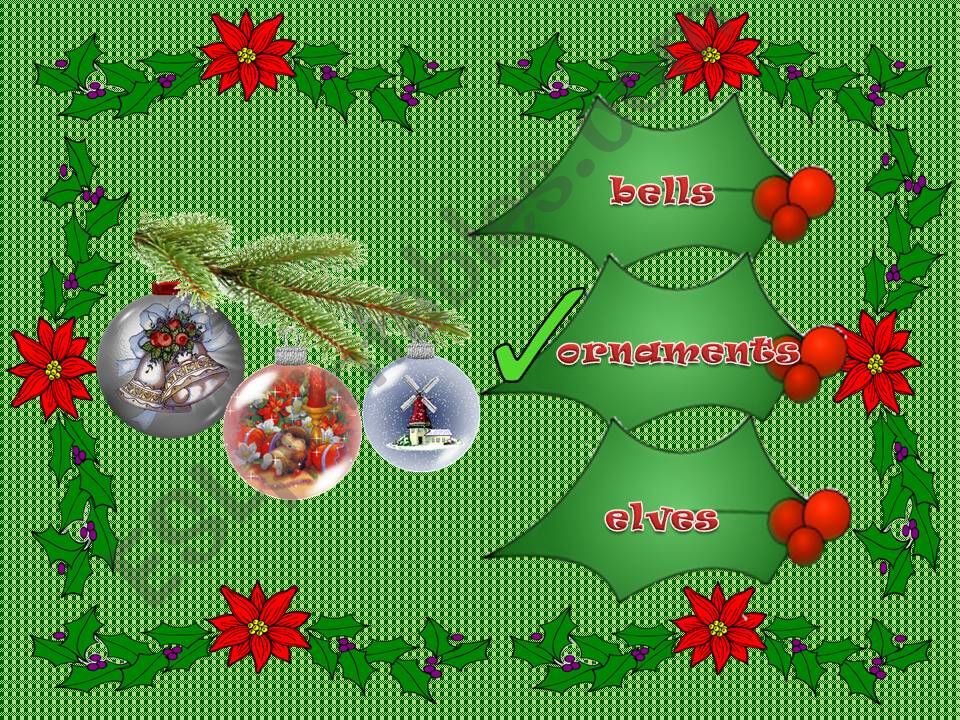 Christmas Vocabulary 4 powerpoint