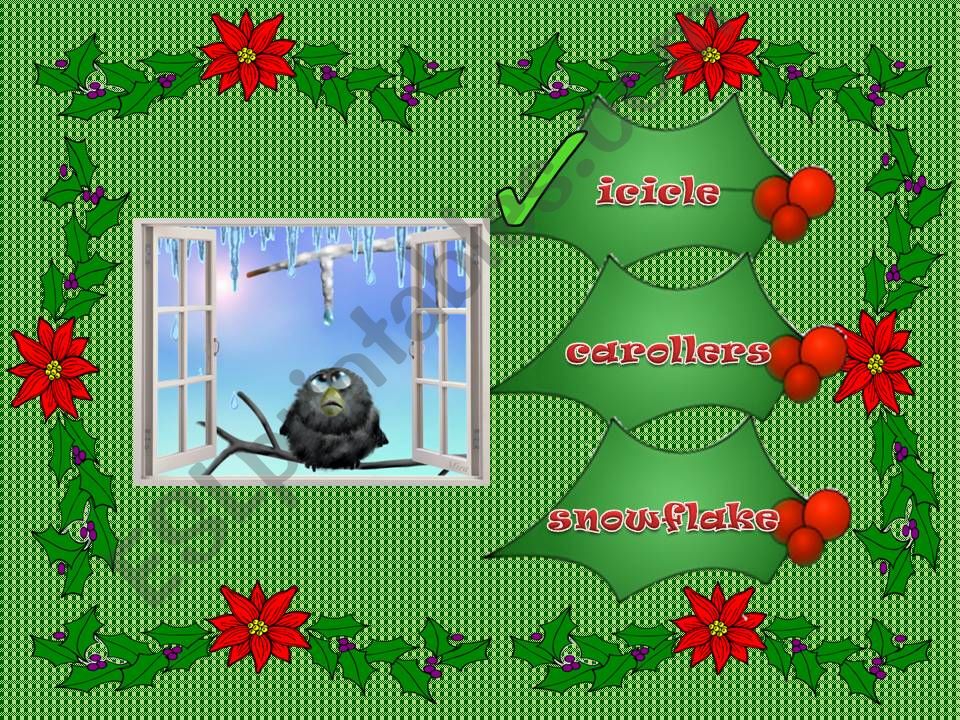 Christmas Vocabulary 7 powerpoint