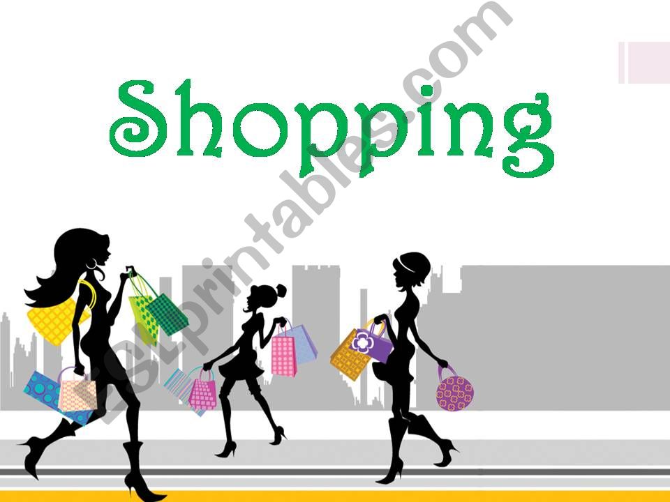 Shopping powerpoint