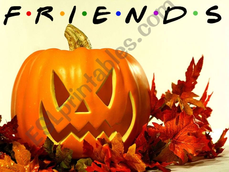 Friends - serial - The Halloween party Season 8 Episode 6