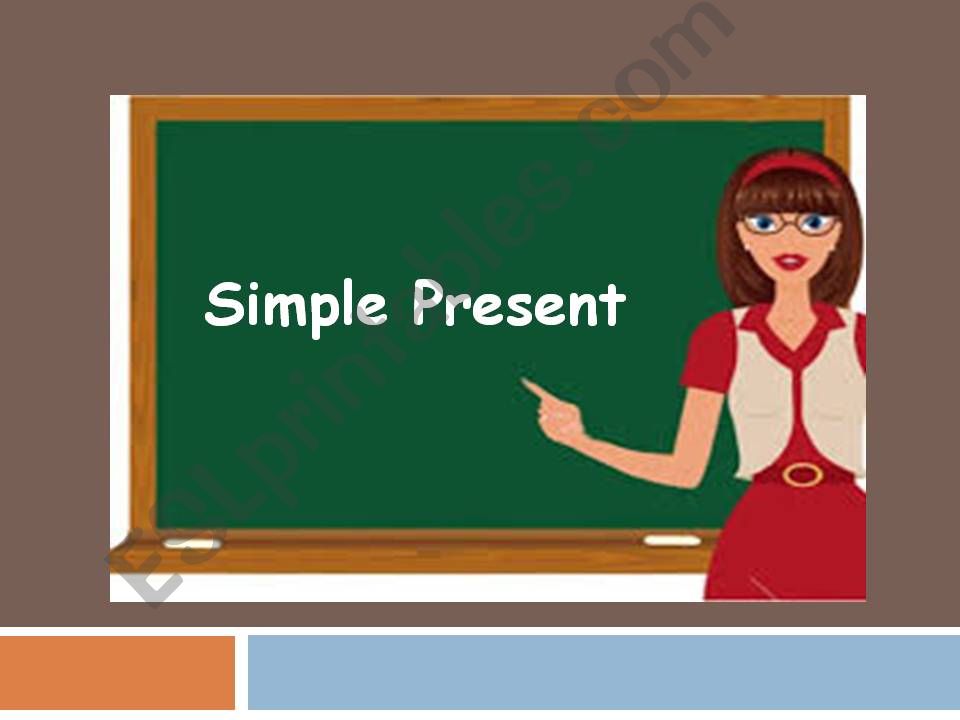 present simple form powerpoint