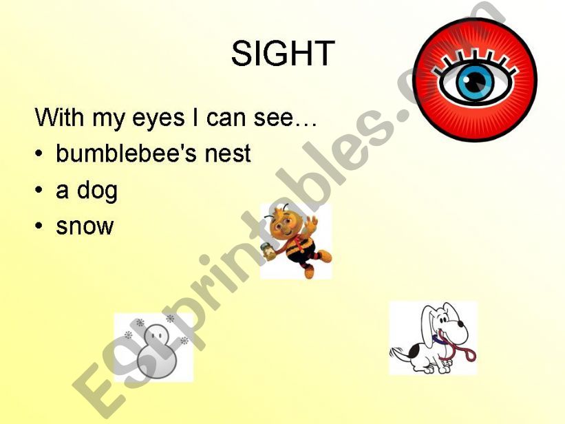 Five senses2 powerpoint