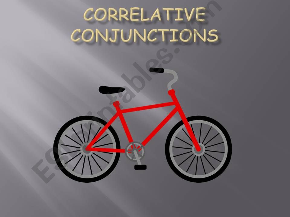 Correlative Conjunction powerpoint