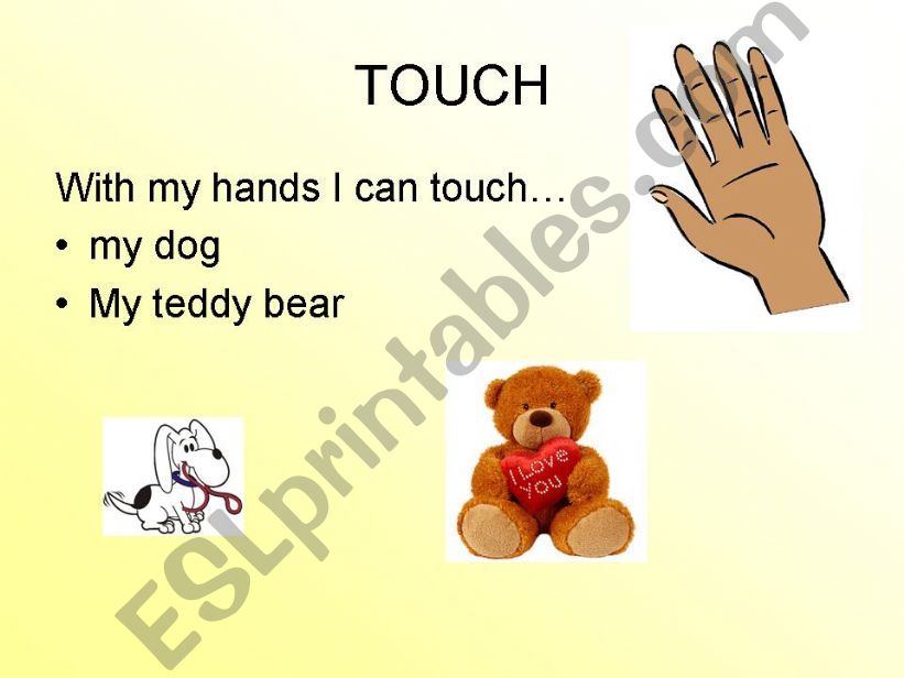 Five senses4 powerpoint
