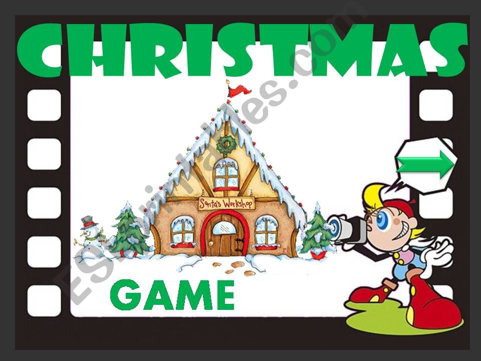 XMAS - GAME powerpoint