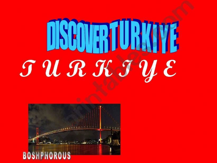 Tukiye vol 1 powerpoint