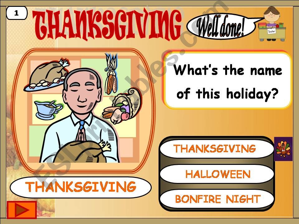 Thanksgiving powerpoint