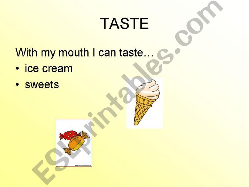 five senses5 powerpoint