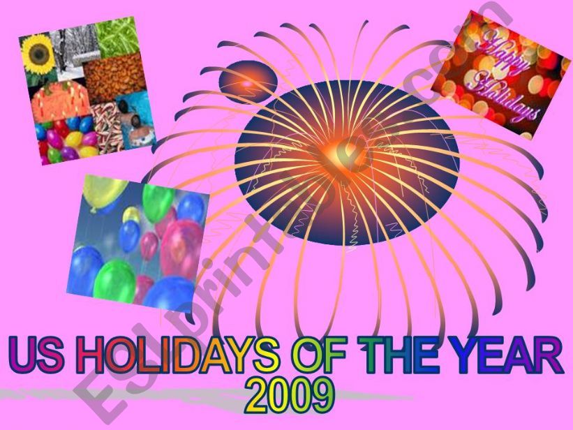 US Holidays powerpoint