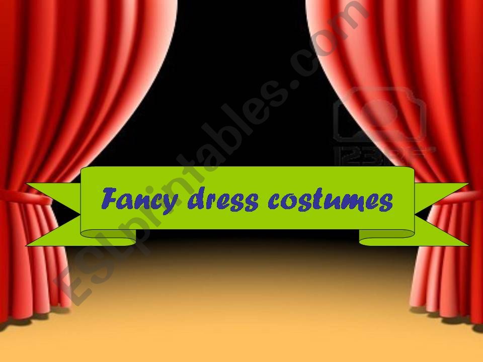 Fancy Dress Costumes powerpoint