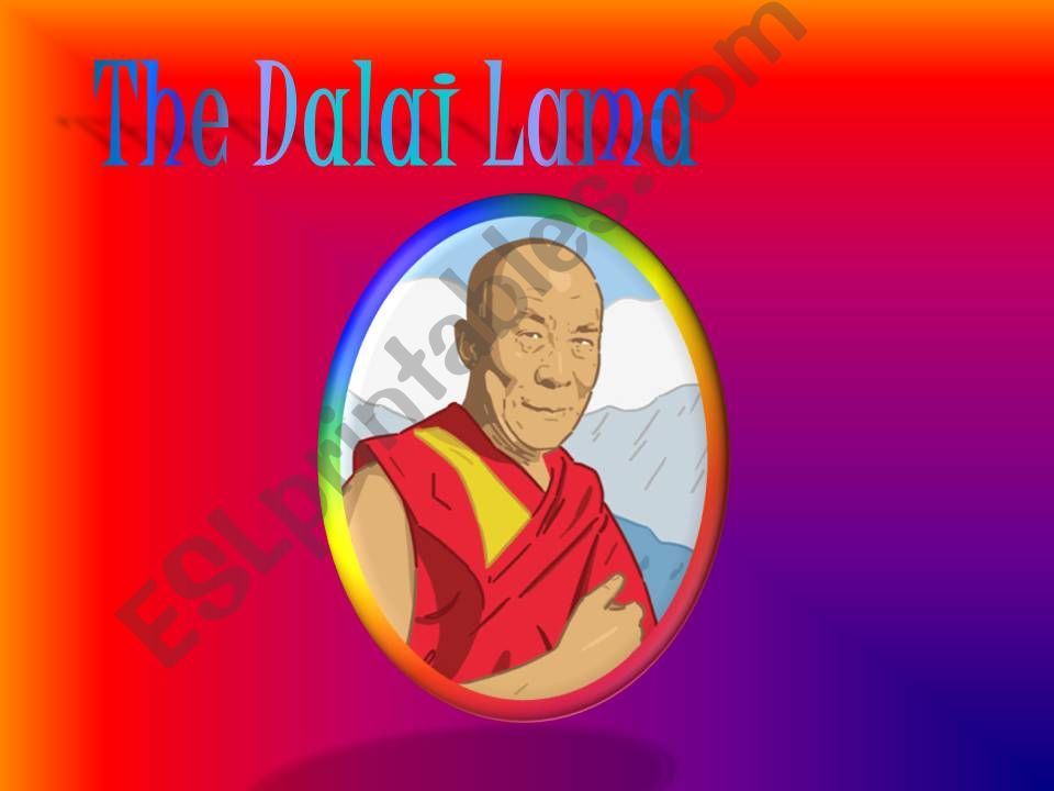 the Dalai Lama powerpoint