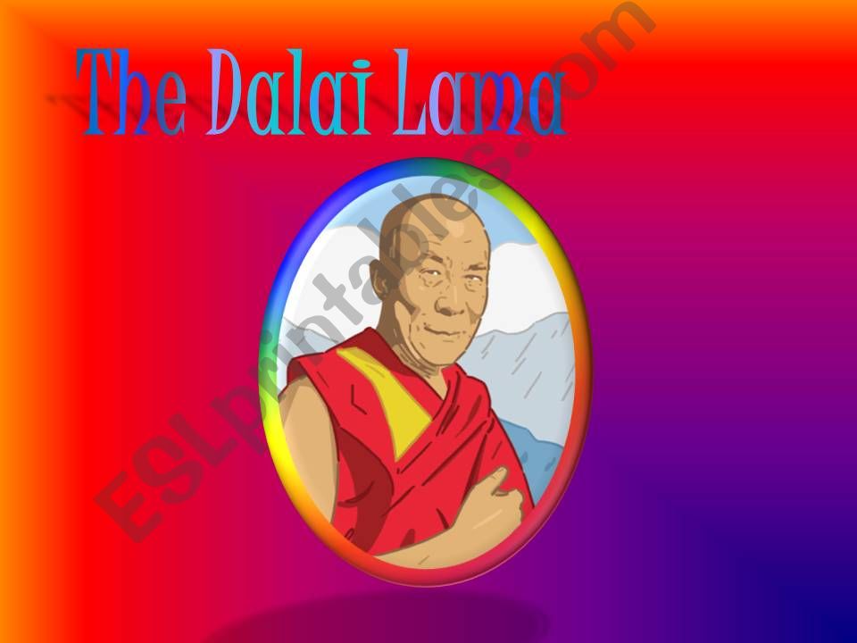 the Dalai Lama powerpoint