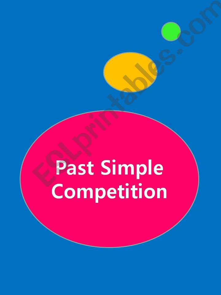 past simple competiton powerpoint