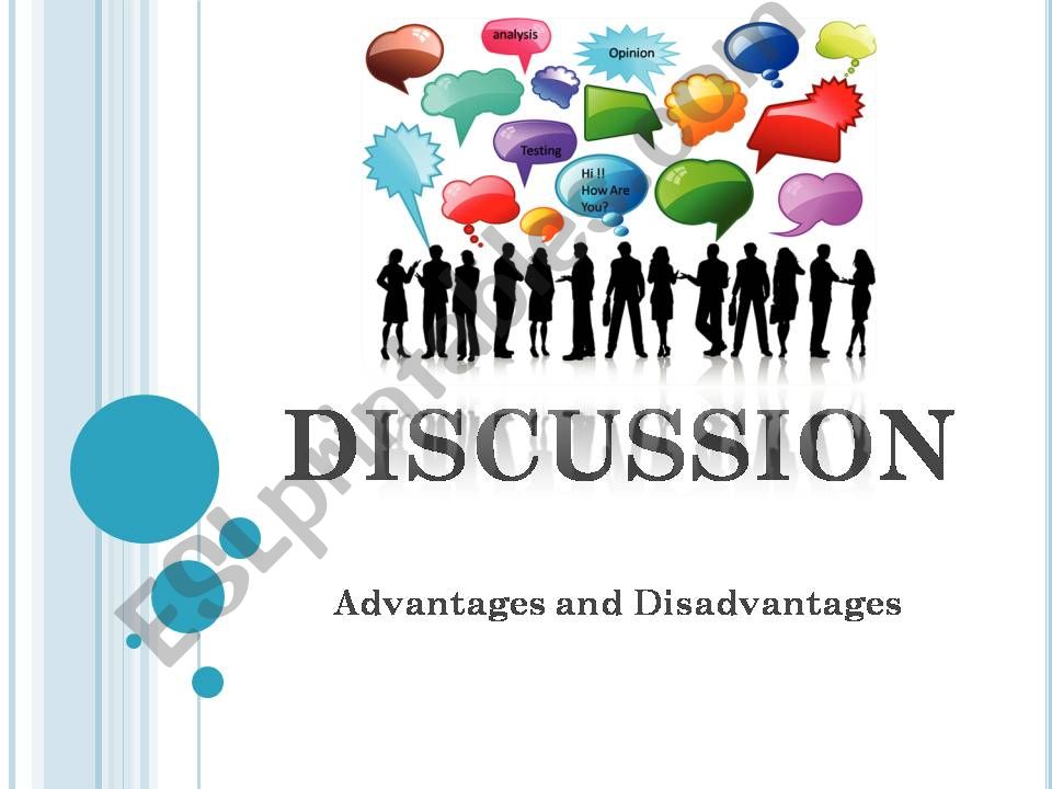 Advantages and Disadvantages powerpoint