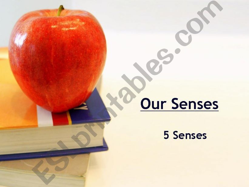 5 senses powerpoint