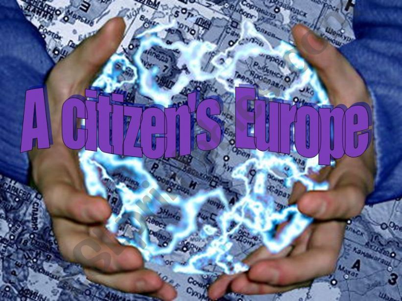 A citizens Europe Part I powerpoint