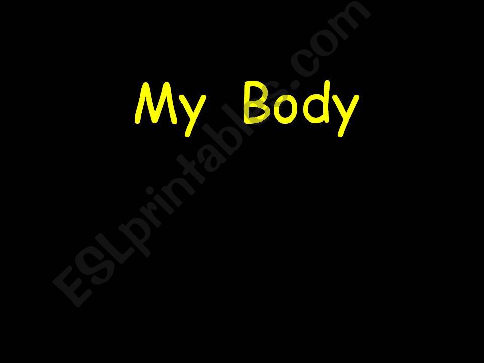 body parts powerpoint