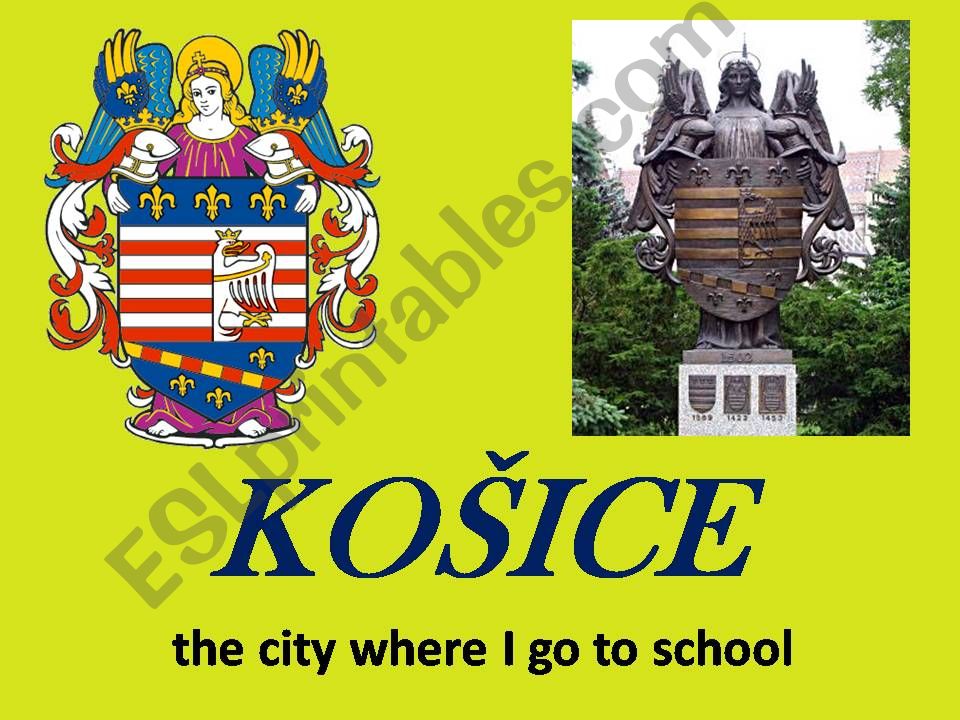 Koice - a city in Slovakia powerpoint
