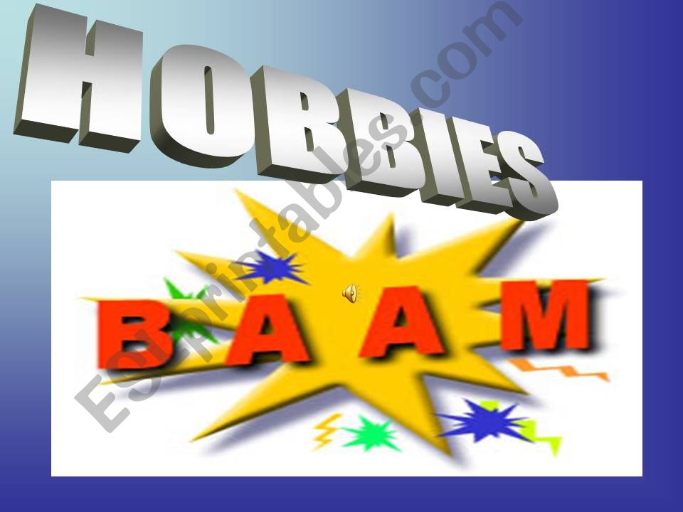 Hobbies Jeapardy powerpoint