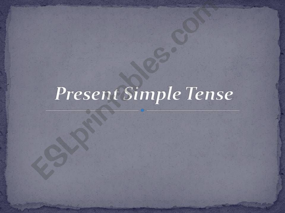 Present Simple.ppt powerpoint
