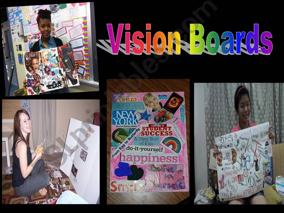 Vision Board  powerpoint