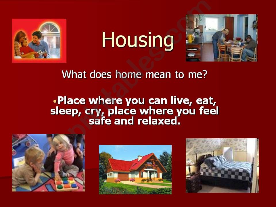 Housing powerpoint