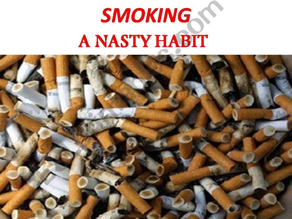 Module3,lesson2;Smoking powerpoint